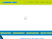 Tablet Screenshot of houndstownusa.com